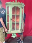 Primitive Hanging Corner Cabinet
