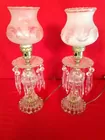 Beautiful Crystal Lamps w/Prisms