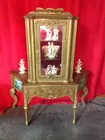 French Etagere Cabinet