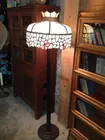 Lead Glass Floor Lamp
