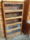 Oak 5 Stack Bookcase - Globe-Wernicke