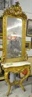 Antq. Mirror & Hall Stand