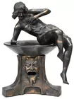 Decorative Figural Metal Lamp
