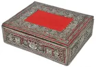 Fine Humidor w/Silver? Decoration