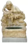 Nude Antq. Alabaster Sculpture