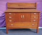 Mission Style Oak Sideboard