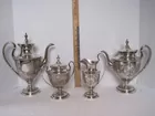 4 Pc. S. Kirk & Son Sterling Tea Set 