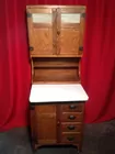 Rare Half-Size Oak Sellers KitcheCabinet