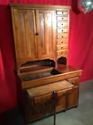 Oak Dry Sink w/Cabinet Top