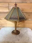 Miller Reverse Painted Holophane Lamp