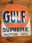 Double Sided Painted Gulf Sign