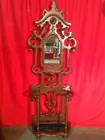 Victorian Walnut Hall Tree