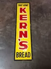 Porcelain Kern's Bread Sign