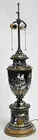 Fine Antq. Enamel Lamp