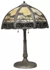 Antique Slag Glass Lamp