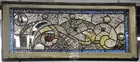 Antq. Stained Glass Window