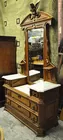 Victorian Dresser w/Carved Cherub