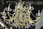 Very Lg., Ornate Crystal Chandelier