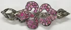 Antq. Brooch w/Rubies & Diamonds