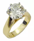 14K Ring w/3.72 Carat Diamond