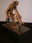 CURTIS JERE bronze sculpture