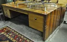 Dunbar Executive Desk & Credenza Set