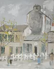 Artwork sgd. Maurice Utrillo