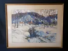 Walter Baum Watercolor Painting