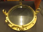 Large Brass Porthole