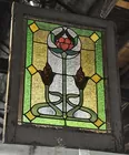 Arts & Crafts Stained Glass Window