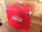 Coca-Cola Cooler with Tray