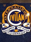 Civitan Porcelain Sign 