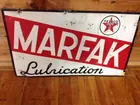 Texaco Marfak Lubrication Sign 24x40