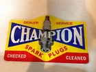 Champion Spark Plugs Sign - Reproduction