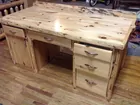 Amish Made Log Desk