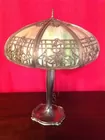 Slag Glass Lamp
