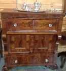 Flame Mahogany Server
