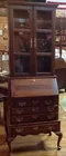Cherry Bookcase Secretary