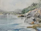Sgd. J. Taylor Watercolor
