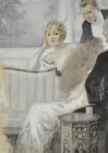Howard Chandler Christy Watercolor