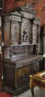 Lg. Heavily Carved Hunter's Cabinet