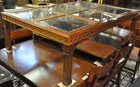 Kindel Coffee Table w/Beveled Glass