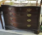 4-Dwr. Baker Serpentine-front Chest