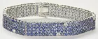 14K Sapphire & Diamond Ladies' Bracelet