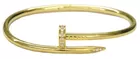18K & Diamond Cartier Nail Bangle Bracelet
