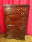Early Oak Chest on Chest 