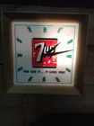 Lighted 7 Up Clock