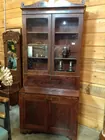 Bookcase Secretary w/Hidden Drawers