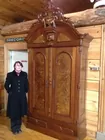 Victorian Walnut Knockdown Wardrobe