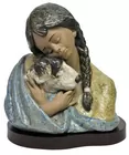 12.5 in. tall Lladro Figure, BEST FRIENDS